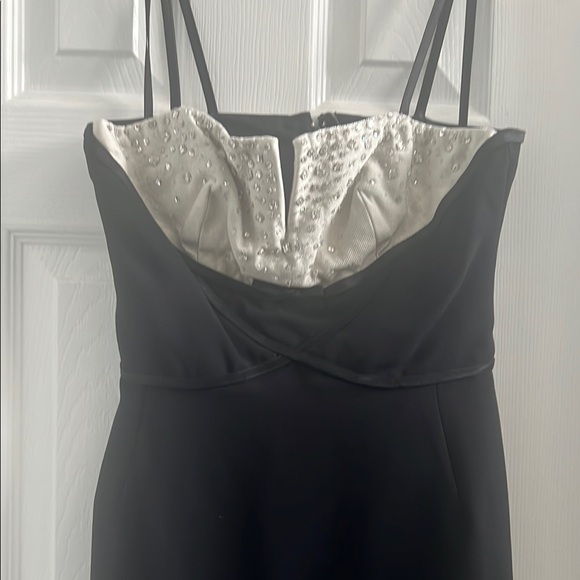 Elegant Black and Silver Dress - Picture 3 of 6